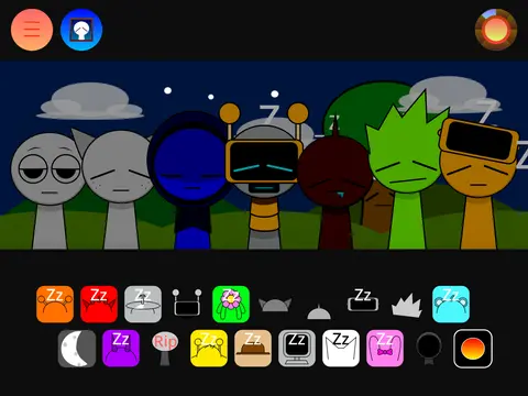 Sprunki Nightly Game Logo
