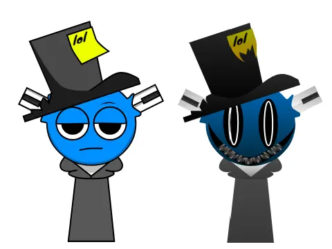Sprunki OC Liam Character Art - Piano-Playing Sprunki