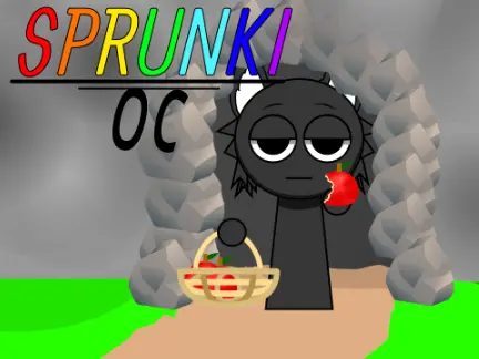 Second installment Sprunki OC with horror gory expressions and character design