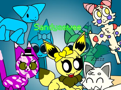 Sprunki OC Air and Tea Game - Relaxing Sprunki OC Creation