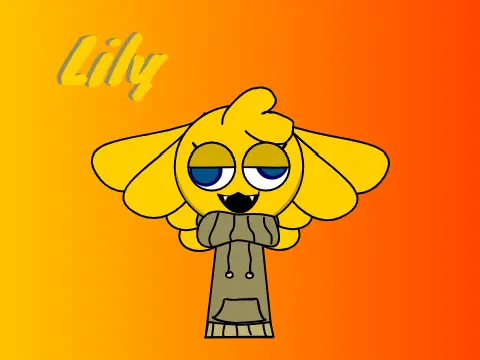 Sprunki OC Lily character creation tool interface