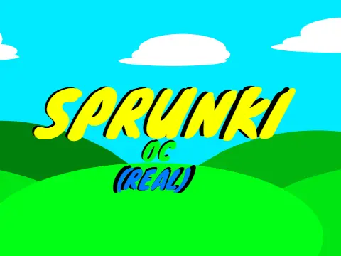 Sprunki OC Real V2 Game Cover - Remastered Edition with New Characters