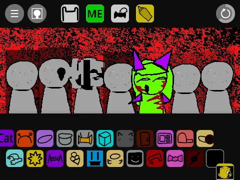 Sprunki OC's in Sprunked Remix - Incredibox Style Music Game