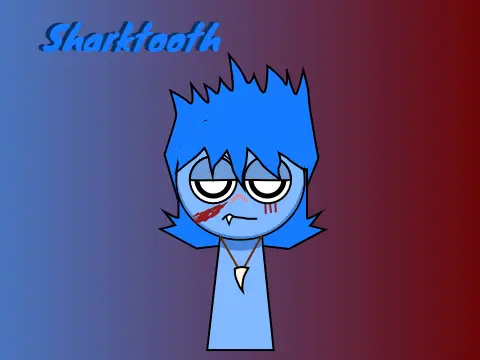 Sprunki Original Character Sharktooth gameplay screenshot or logo