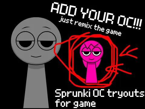 Sprunki OC Tryouts character submission and creation platform
