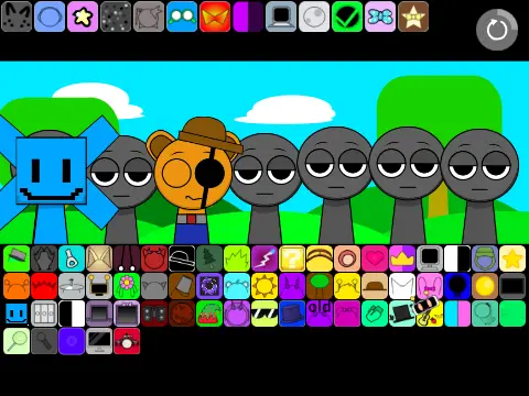 Sprunki OC Ultimate Logo - Character Creation Tool