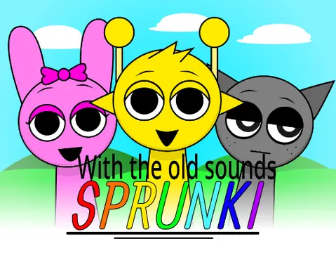 Sprunki Official With The Old Sounds Game Logo
