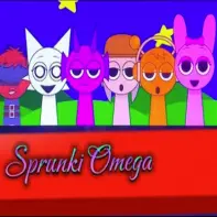 Sprunki Omega Game Logo - The Ultimate Sprunki Experience