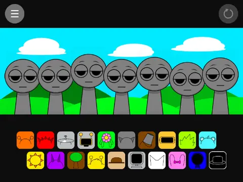 Sprunki Other UPD Horror Mode Mod Featuring Funbot and Disturbing Characters