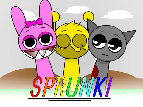 Sprunki Parasit Remix Logo