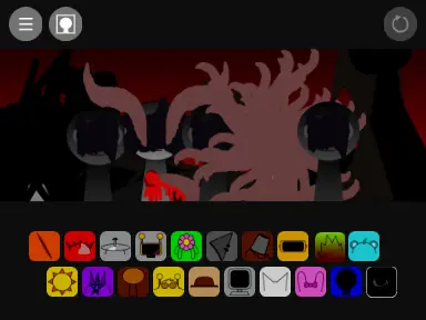 Sprunki Parasite Remastered Game Logo - Horror Mod Version