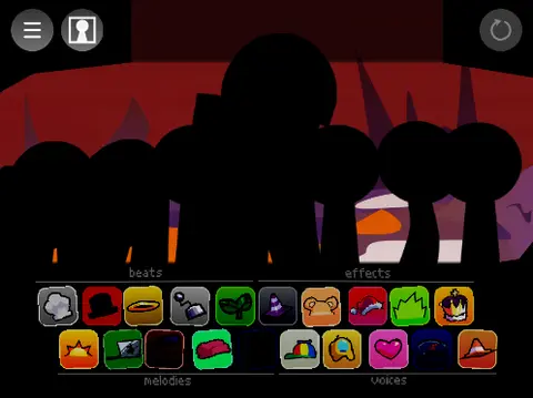 Sprunki characters in Among Us style gameplay