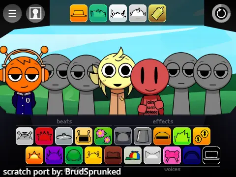 Official logo for Sprunki Parodybox But I Changed Things game