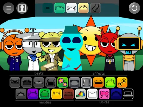Official cover art for Sprunki Parodybox featuring Doey character replacement