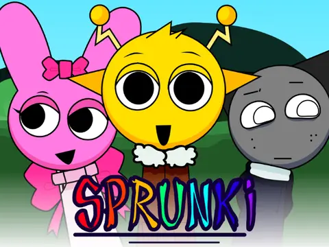 Official logo for Sprunki Parodybox game contest entry
