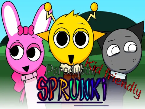 Sprunki Parodybox Frendly character logo image