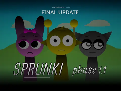 Sprunki Phase 1.1 Final Update Remix Official Logo