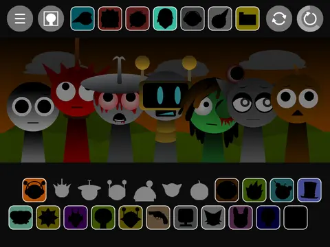 Sprunki Phase 1.1 Remix Official Cover Art - Featuring new characters and horror elements