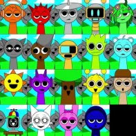 Original Sprunki Phase 1 characters introducing music to children