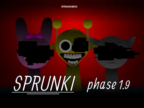 Sprunki Phase 1.9 With Me Game Logo