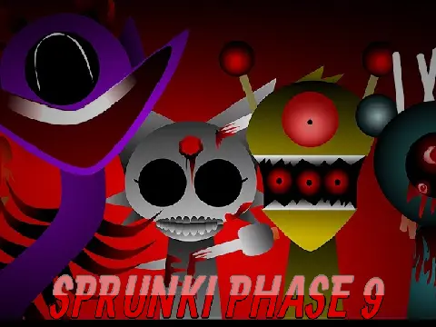 Official Sprunki Phase 1000 Scratch Port Game Cover Art