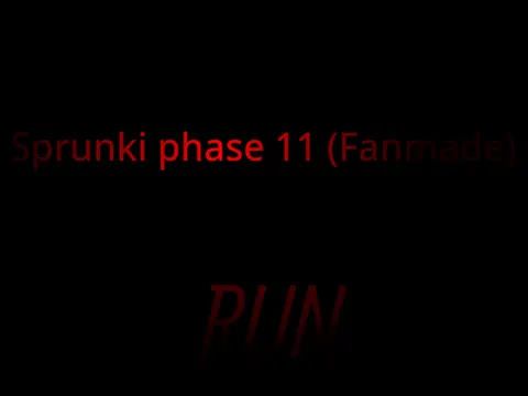 Sprunki Phase 11 Definitive Fanmade Edition Cover Art