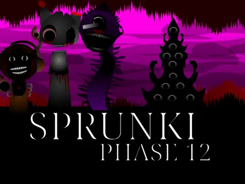 Official cover art for sprunki phase 12 dashdoshty real game polos edition