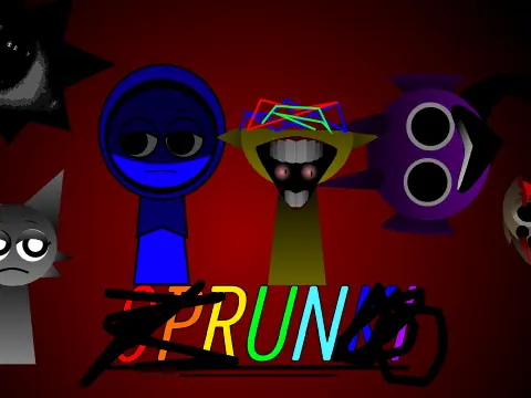 Sprunki Fase 12 Falsa Game Cover - Twisted Characters Edition
