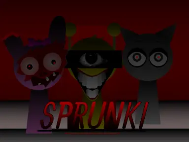 Sprunki Phase 13 New Game Cover - Horror Mod Edition