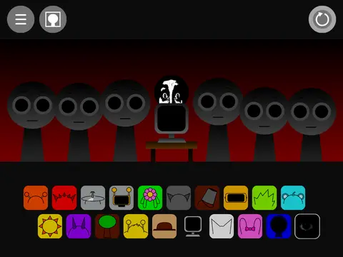 Sprunki Phase 6 gameplay showing puzzle mechanics and character system