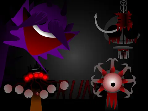 Sprunki Phase 147 Definitive Edition Logo - Horror Mod with New Characters
