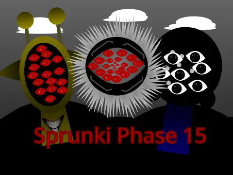 Sprunki Phase 15 Official Game Cover - Definitive Remastered Edition