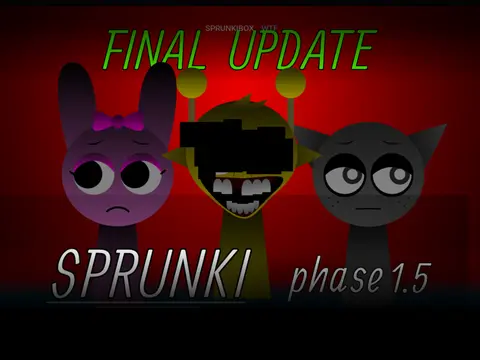 Sprunki Phase 15 Temu Edition Logo - Remastered Horror Mod Game