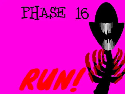 Official logo for Sprunki Phase 16 Dashdosthy Version featuring pointy-style characters