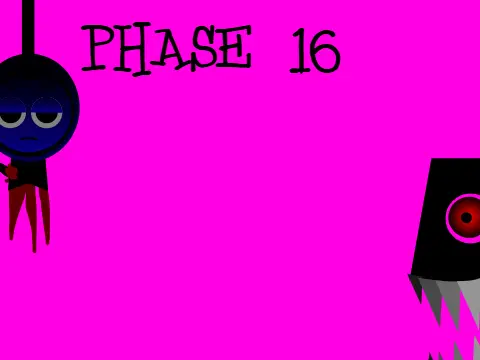 Sprunki Phase 16 Real Definitive Edition Cover Art - Horror Mod with Babies Characters