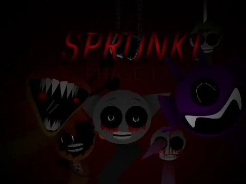 Sprunki Phase 16 Update Logo - Definitive Remastered Edition with Horror Mods