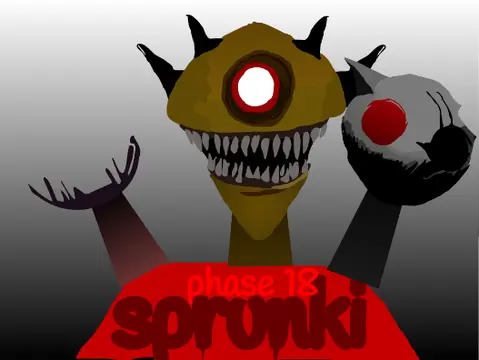 Sprunki Phase 18 Definitive Original Game Cover Art