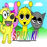 Sprunki Phase 2 characters making music in this children's game