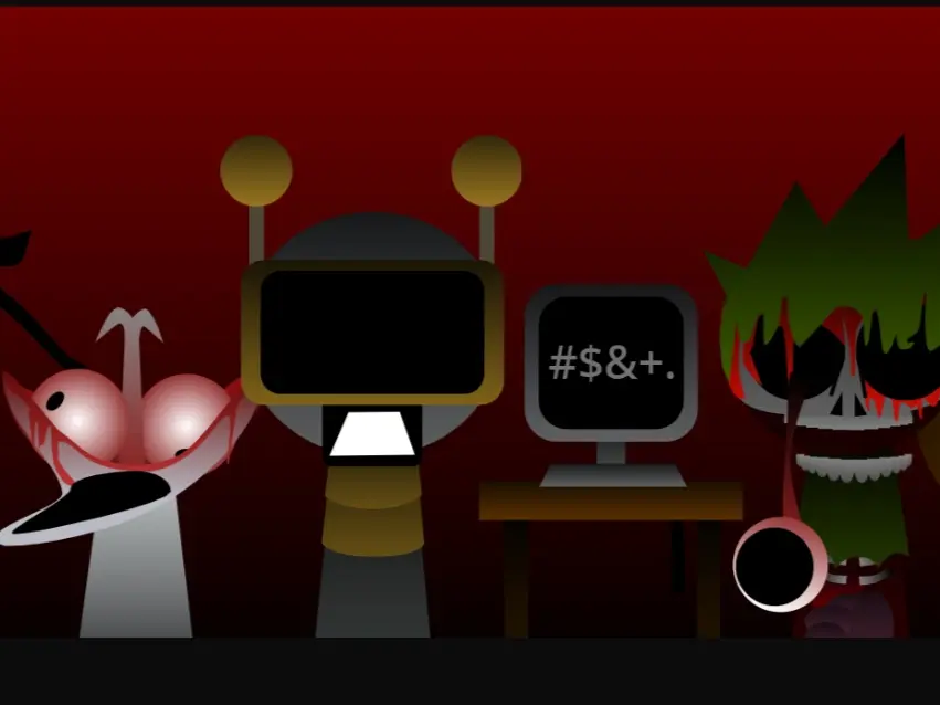 Official Sprunki Phase 3 Canon Edition Game Logo
