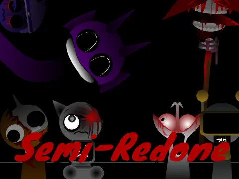 Sprunki Phase 3 Semi Redone Game Cover