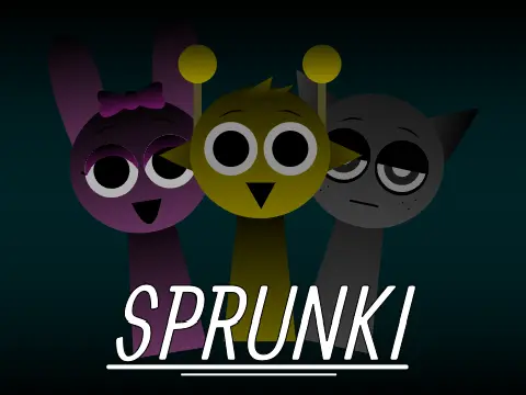Sprunki Phase 4 But No Horror Game Logo