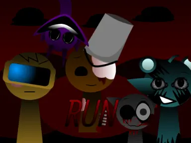 Sprunki Definitive Phase 4 Official Logo - Remastered Characters and Horror Elements