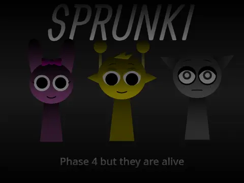 Sprunki Phase 4 Online Free Game Logo