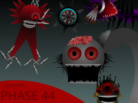Sprunki Phase 44 Official Game Cover