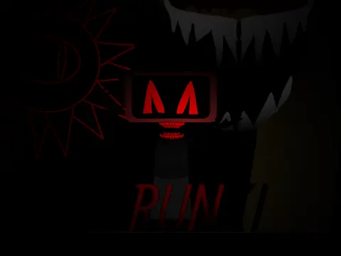 Official Sprunki Phase 55 Logo - Horror Remastered Edition