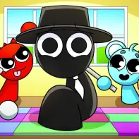 New Sprunki Phase 9 characters making music in this kids game