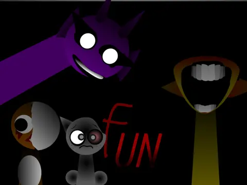 Treatment-themed Sprunki game with medical character interactions