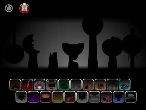 Sprunki Phase But I Made The Sounds gameplay with custom audio interface