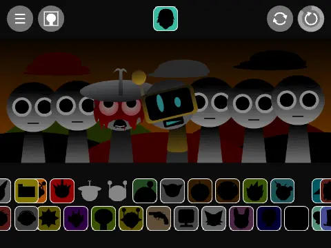 Logo for Sprunki Phase But They Look More Dead, showing zombie-style Sprunki characters