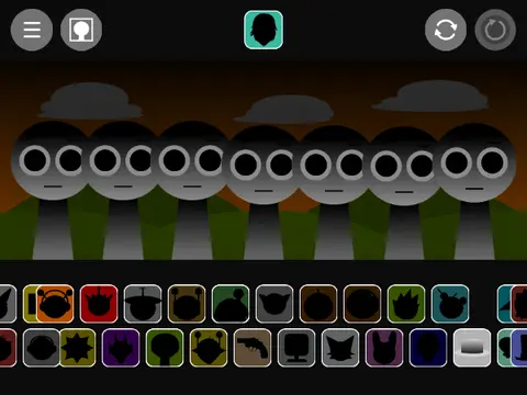 Sprunki Phase Vinerias Realm gameplay screenshot showing vineria characters and music interface